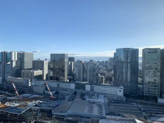 品川区の高層ビル群と街並みの風景｜ハウスクリーニングを依頼できる地域の一例